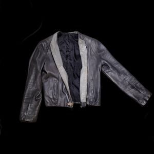 IDEAL Motorcycle Cafe Racer Leather Jacket